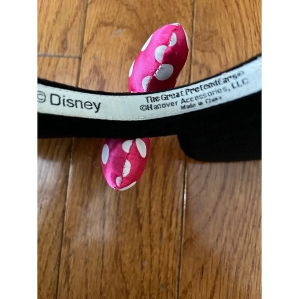 Bundle 2 girls Halloween head bands Minnie Mouse Disney leopard dress up play‎